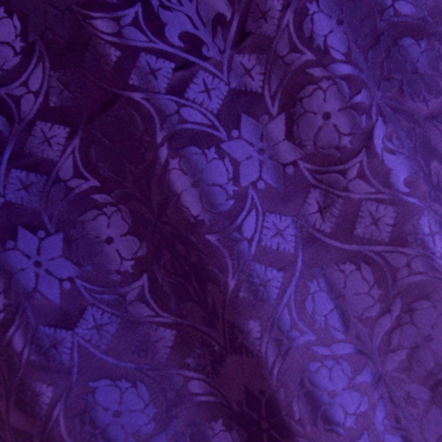 St. John Damask - Purple - Watts & Co. (international)
