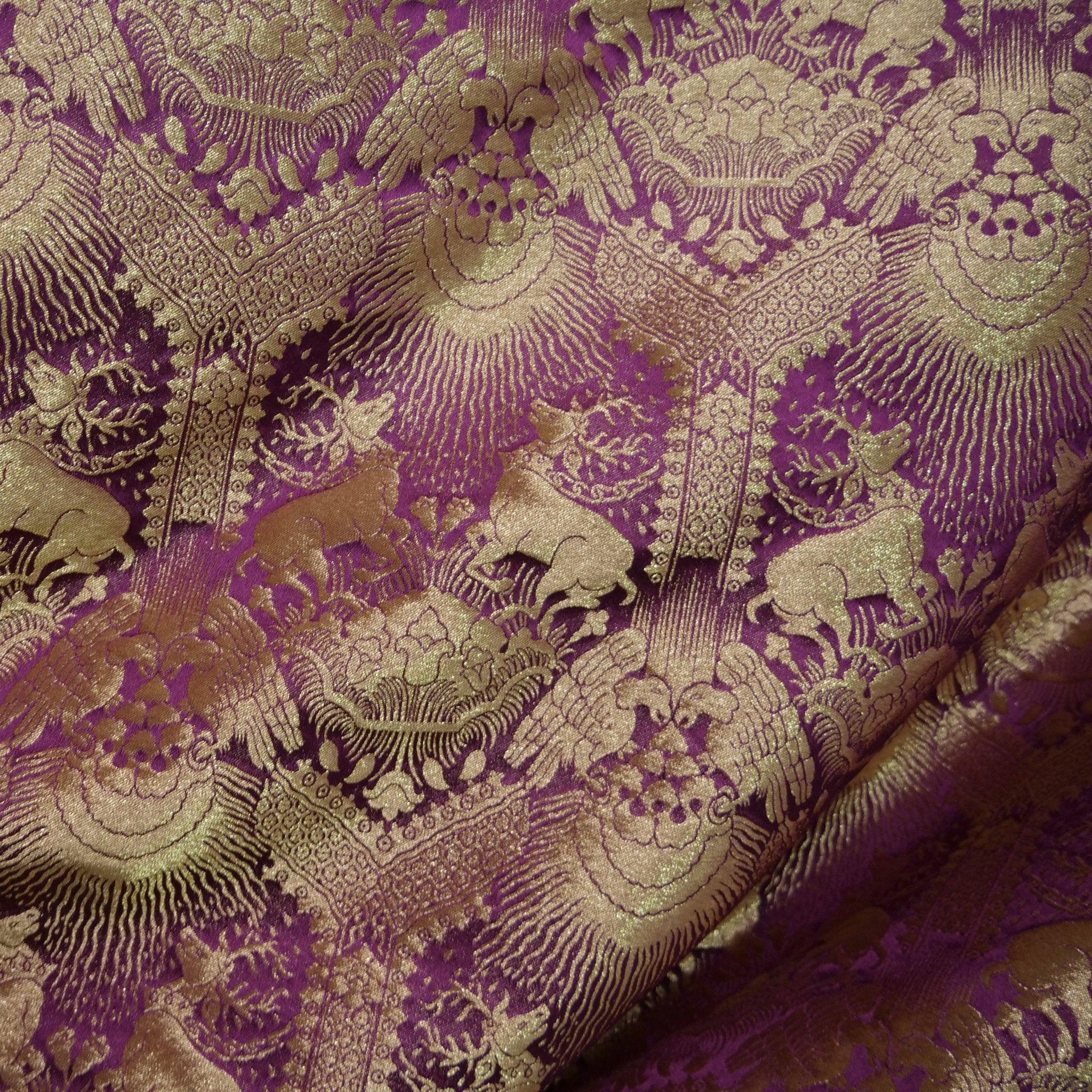 Stag - Comper Purple & Gilt - Watts & Co.