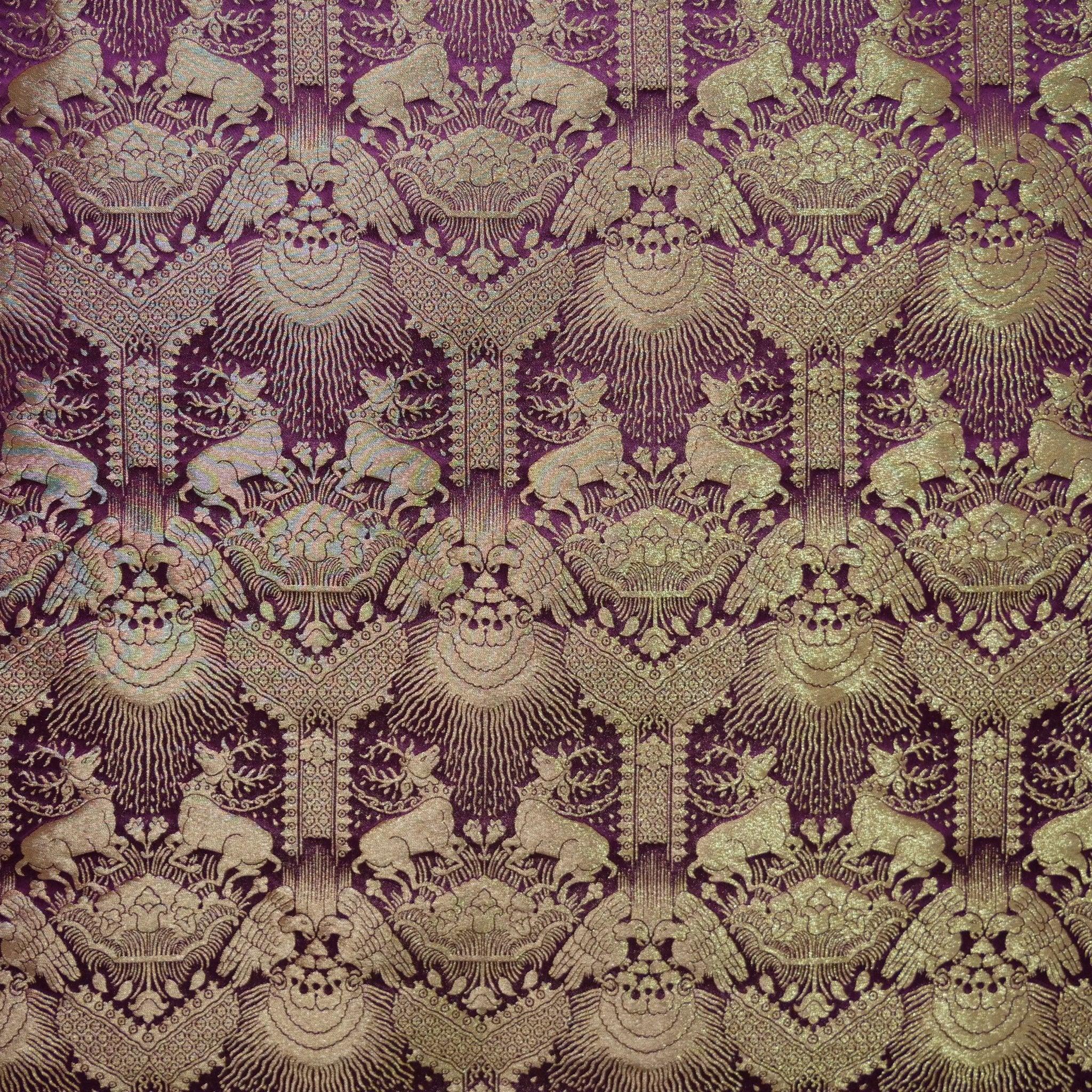 Stag - Comper Purple & Gilt - Watts & Co.