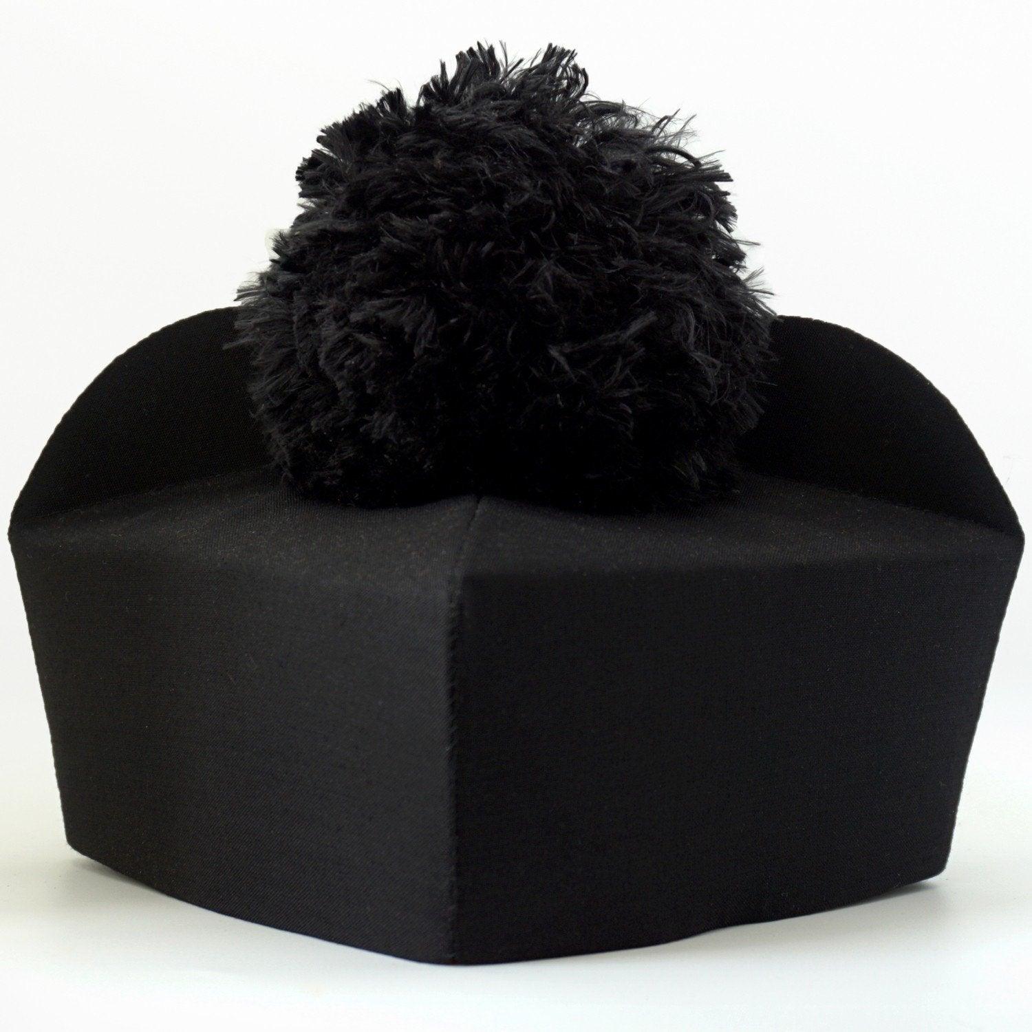 Three Peaked Black Biretta - Watts & Co. (international)