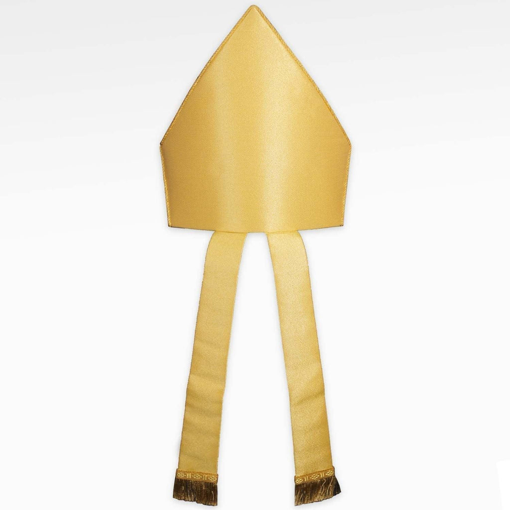 Watts 13” High Mitre in Cloth of Gold - Watts & Co. (international)