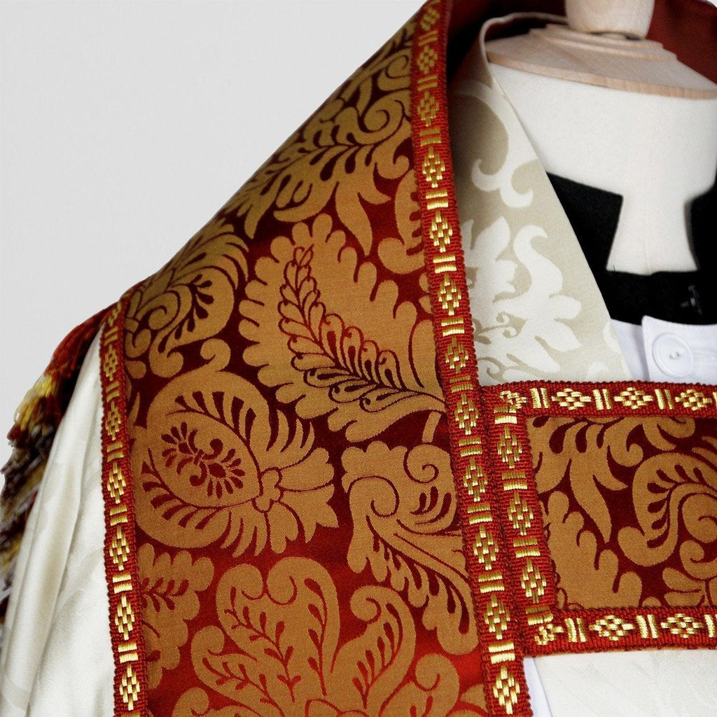 Westminster Cope in Cream Gothic - Watts & Co.