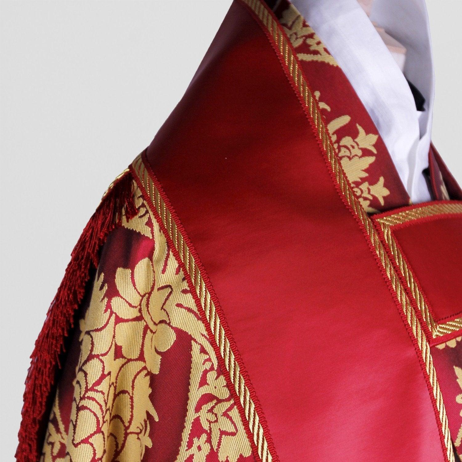 Westminster Cope in Red Gainford - Watts & Co.