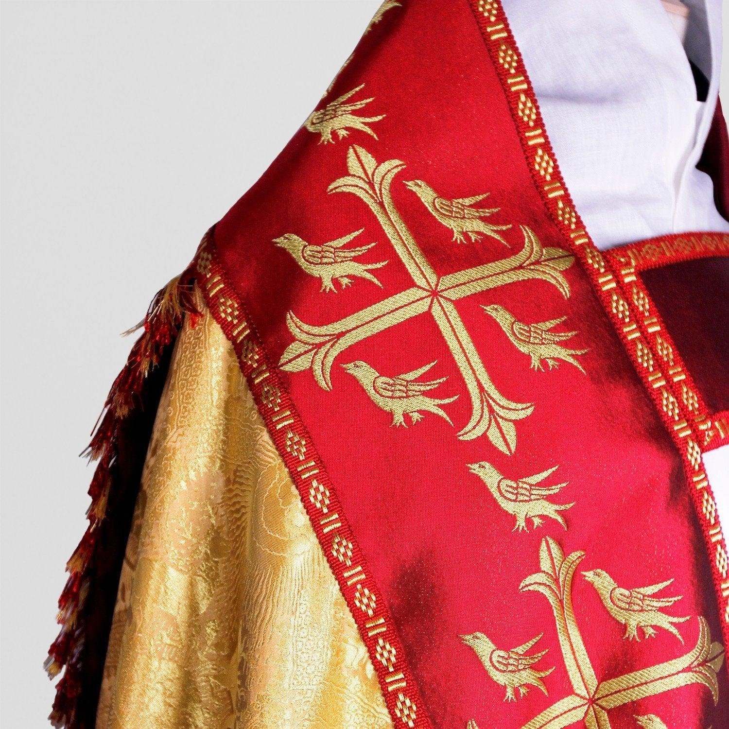 Westminster Cope in Stag, Cloth of Gold - Watts & Co.