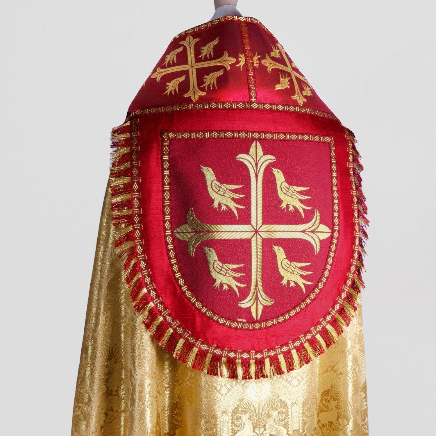 Westminster Cope in Stag, Cloth of Gold - Watts & Co.