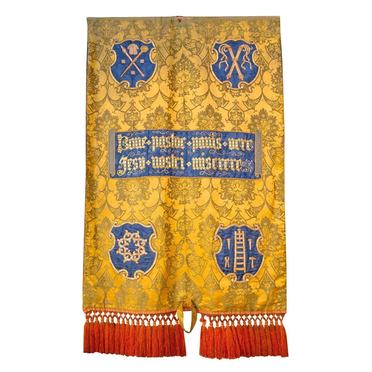 Processional Banner Yellow processional banner – Watts & Co.