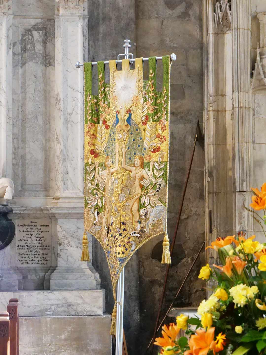 York banner - Garden of Eden - Watts & Co.