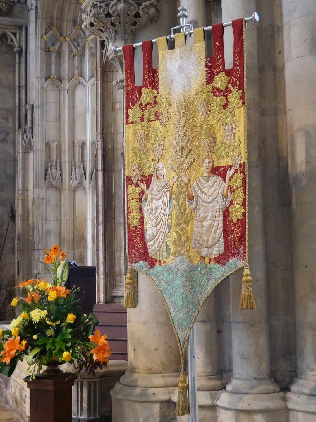 York banner - Sacramental life of the Church - Watts & Co.