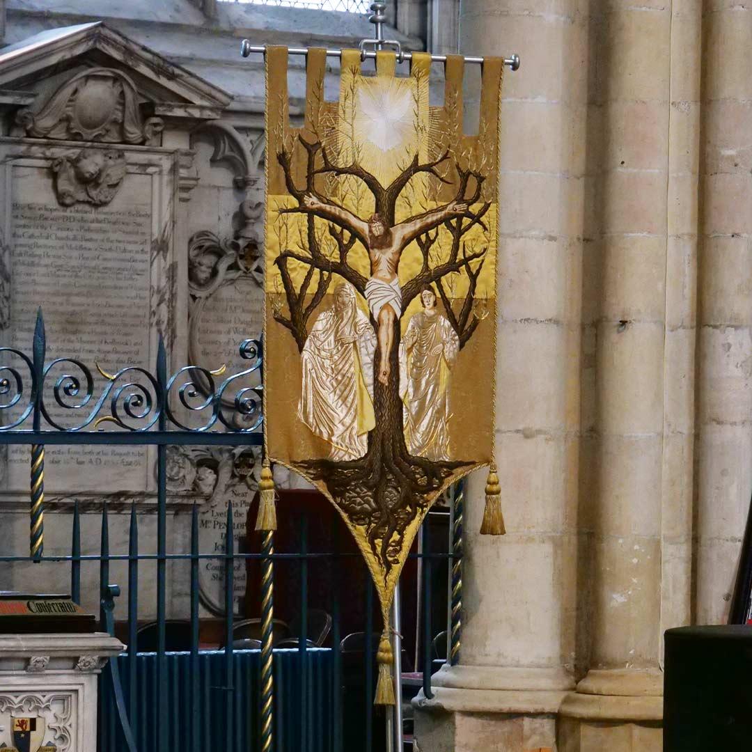 York banner - The Crucifixion - Watts & Co.